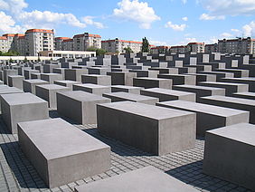 Das Denkmal für die ermordeten Juden Europas in Berlin.