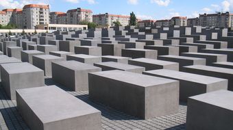 Das Denkmal für die ermordeten Juden Europas in Berlin.