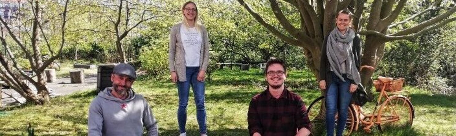 Team des Horts im Garten